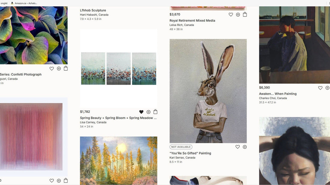 Honoured to Be Featured in Saatchi Art’s “International Spotlight: Canada” Collection