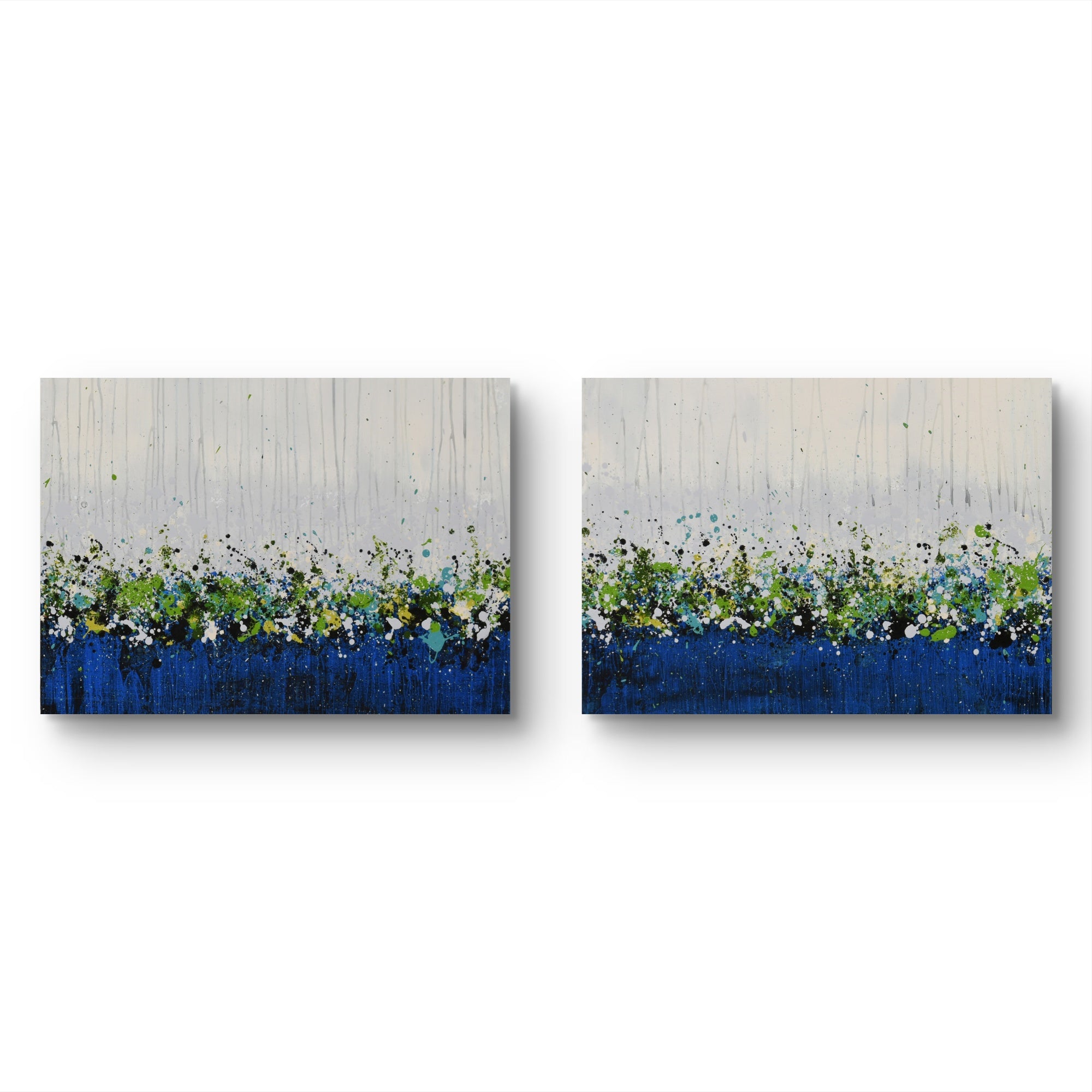 Minuit Mauve (Diptych)