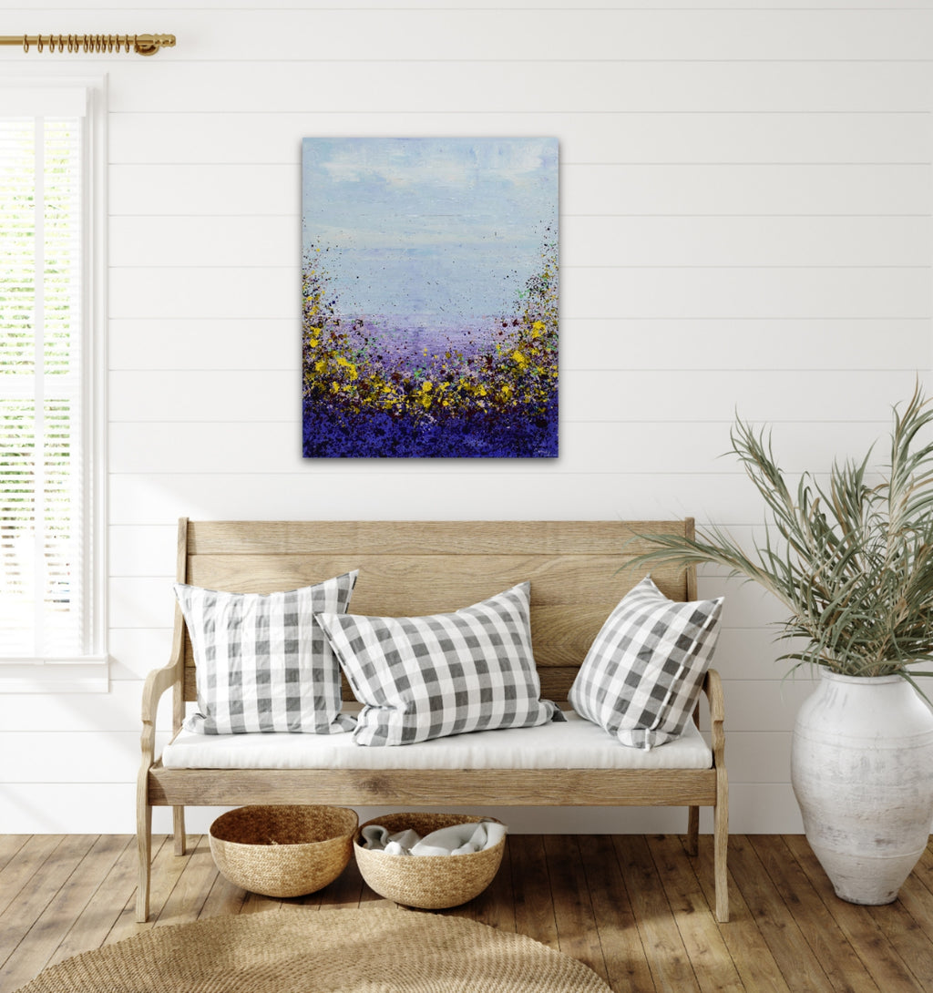 Purple Garden - Lisa Carney