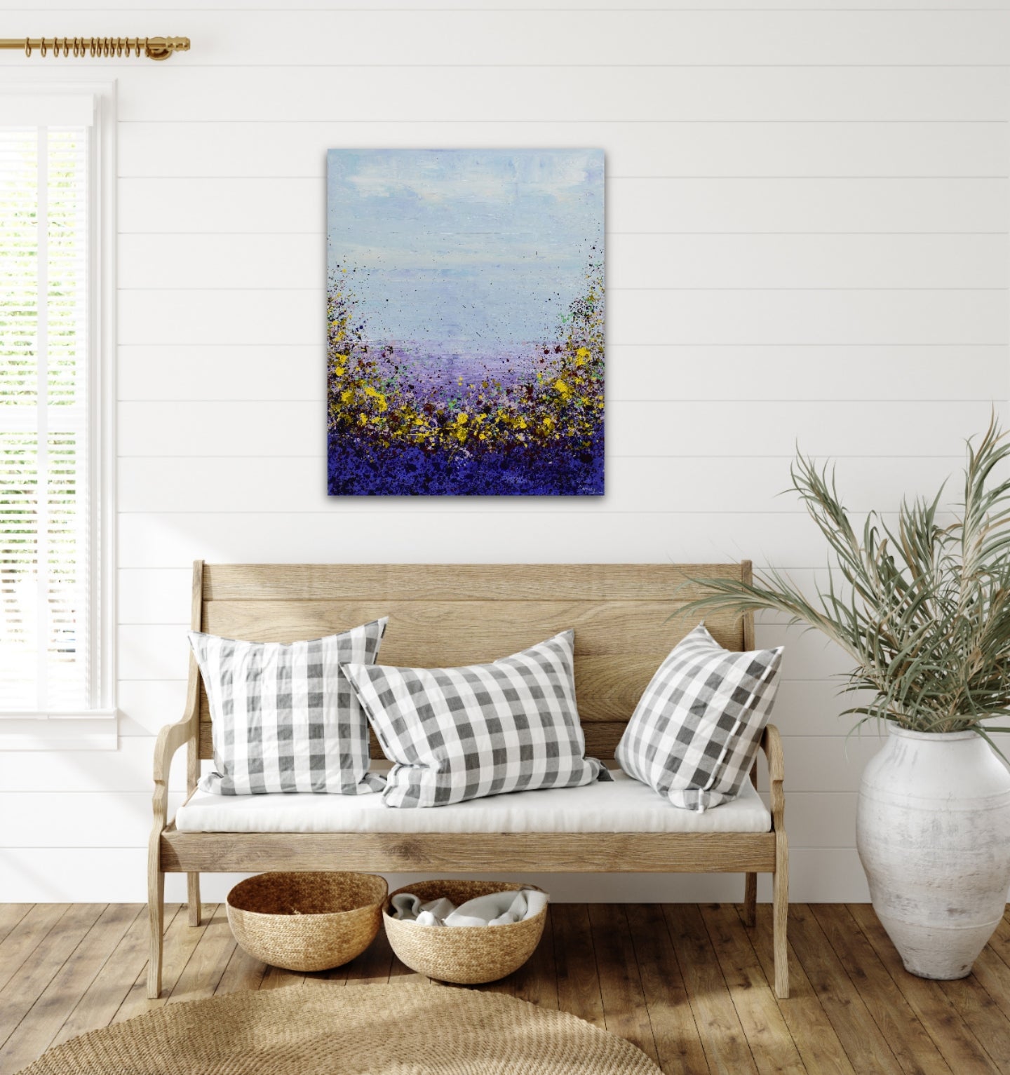 Purple Garden - Lisa Carney