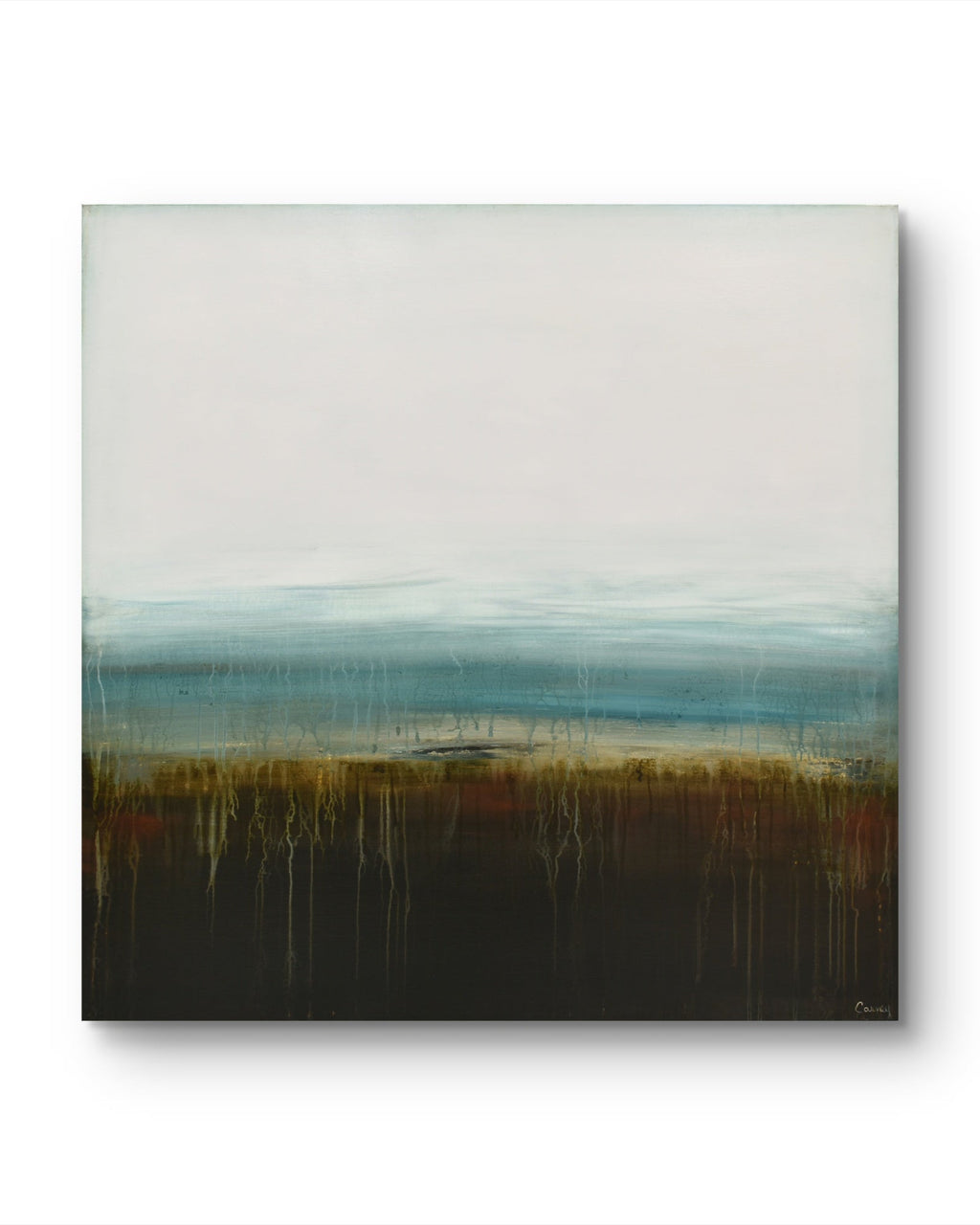 Coastal Dune - Lisa Carney - Minimalist abstract landscape art