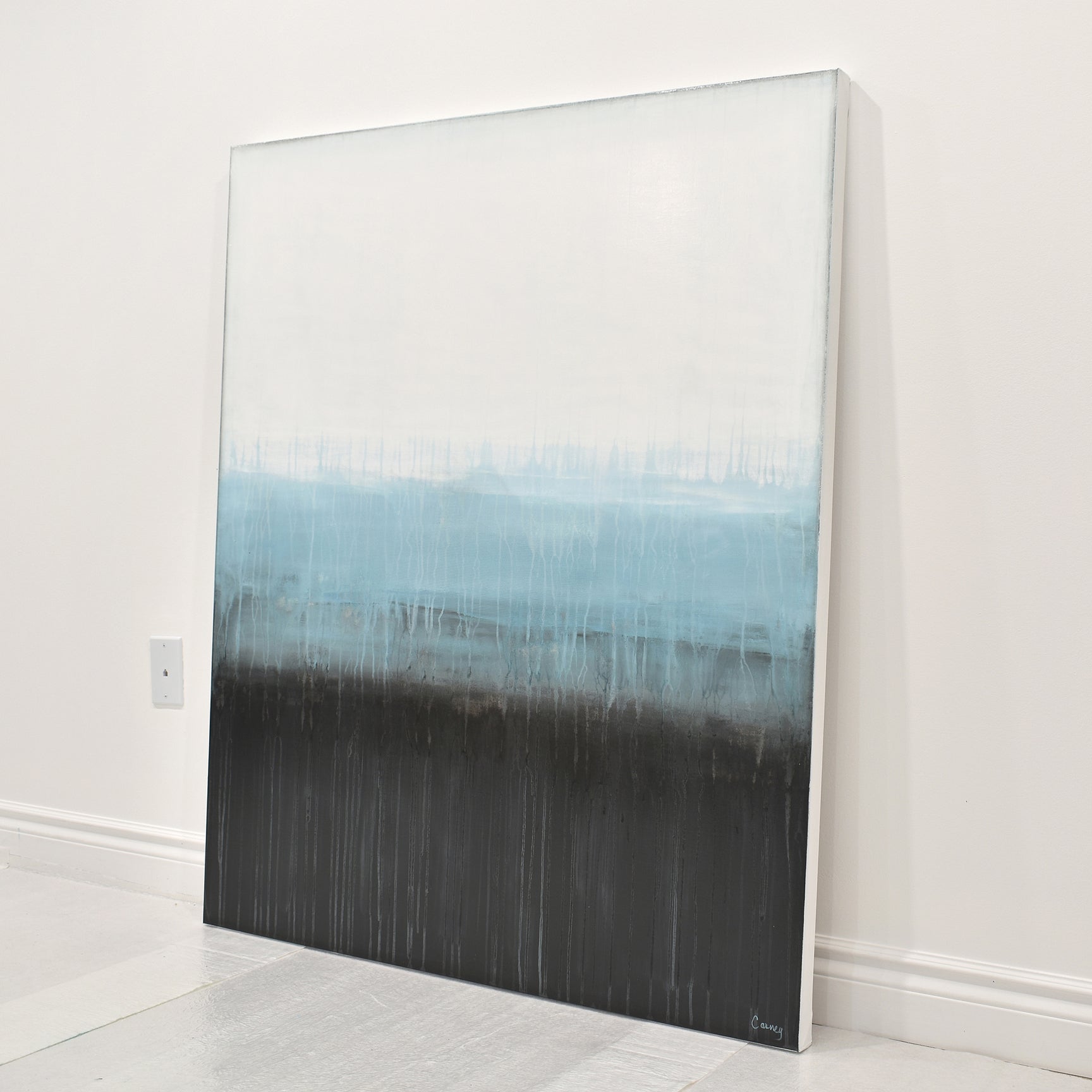 acrylic landscapes and original hand painted canvas art  by modern abstract artists Canada - Lisa Carney 