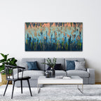 Canadian fine art abstract acrylic paintings  and large landscape canvas art by contemporary artists Canada - Lisa Carney 
