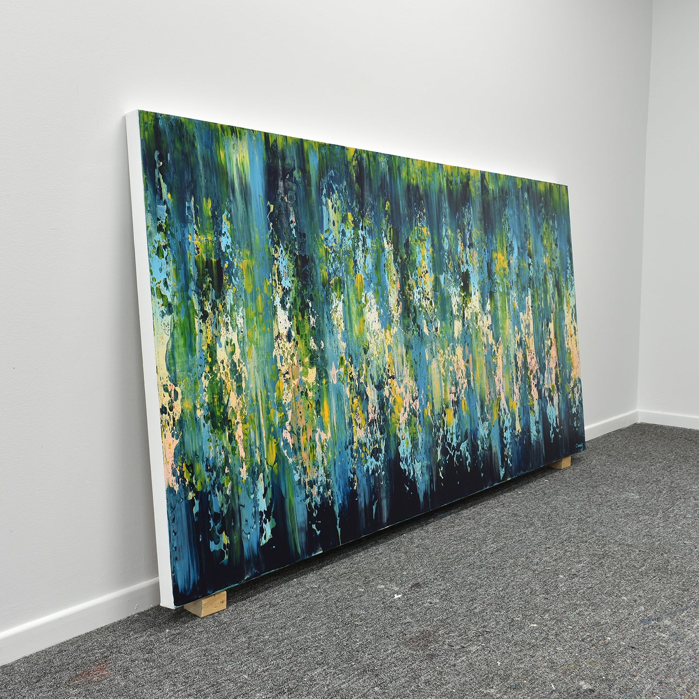 Original acrylic landscapes and Handmade abstract art paintings by modern landscape artists Canada - Lisa Carney 