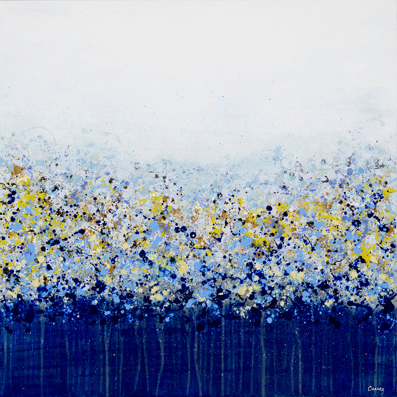 Handmade abstract acrylic art paintings and realistic abstract art by modern landscape artists Canada - Lisa Carney 