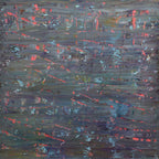 Mysteria - Lisa Carney - Contemporary coastal abstract paintings