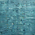 Wipeout - Lisa Carney - Contemporary coastal abstract paintings