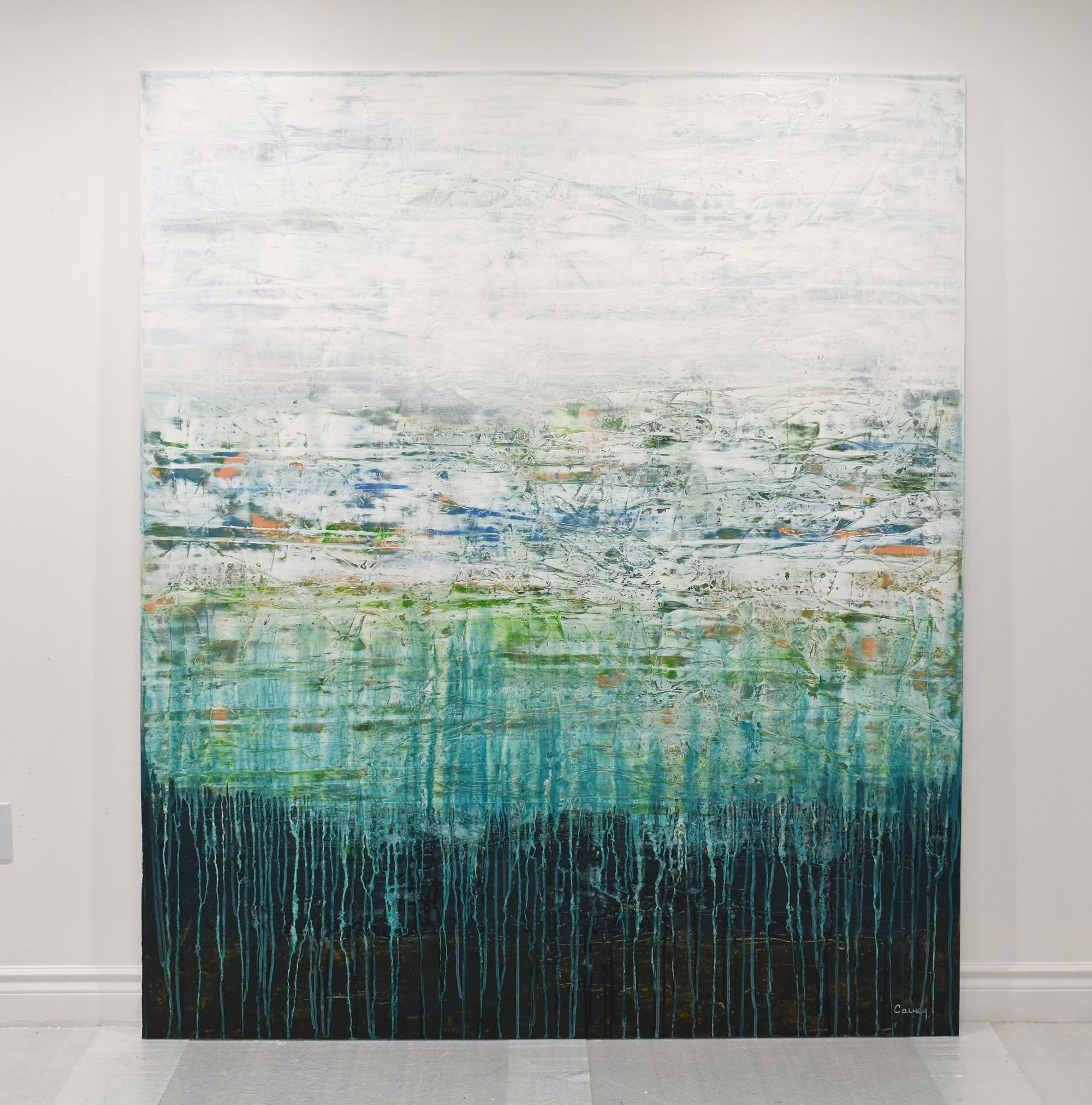 Landscape Canvas Art And Acrylic Landscape Painting by Modern