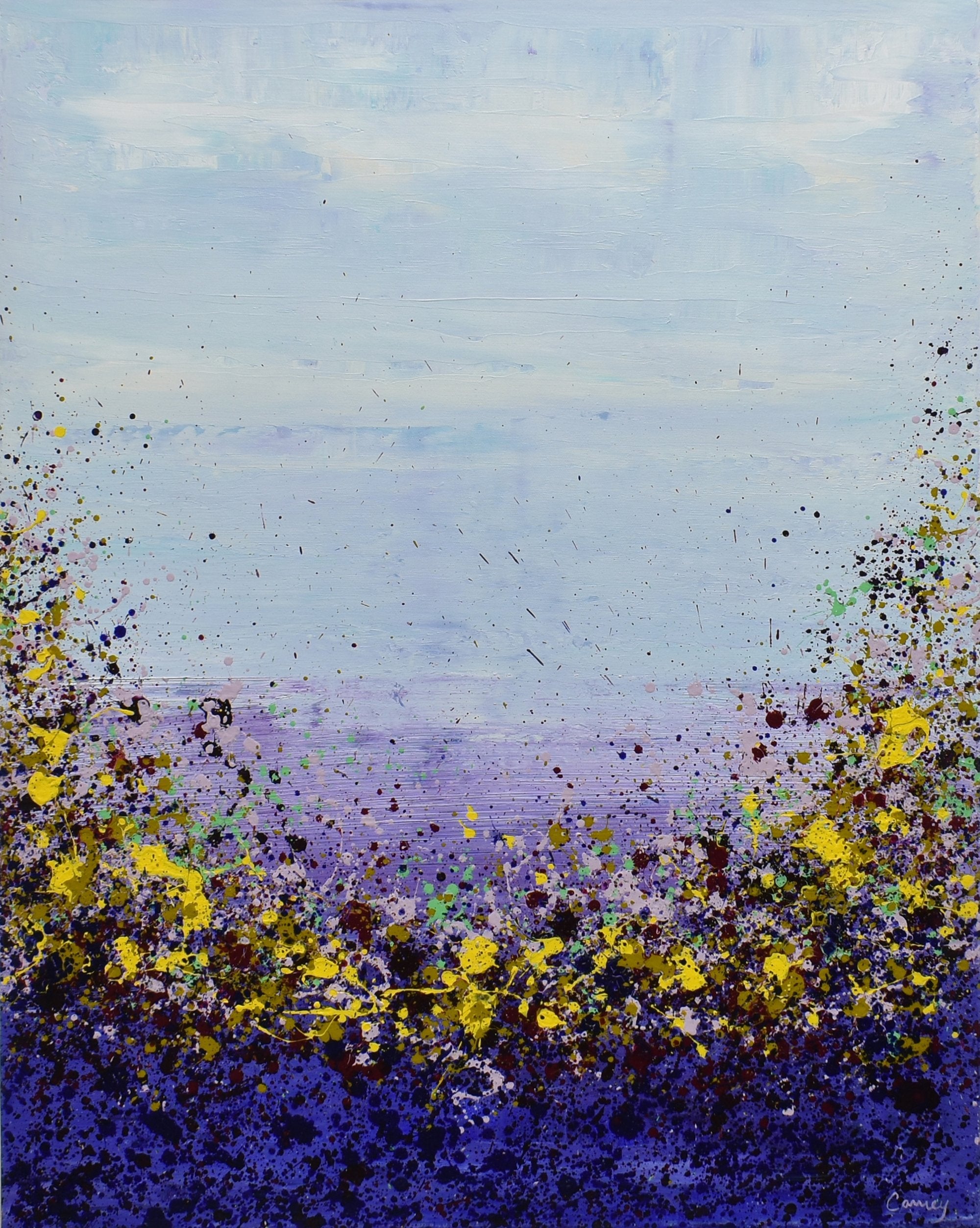 Purple Garden - Lisa Carney