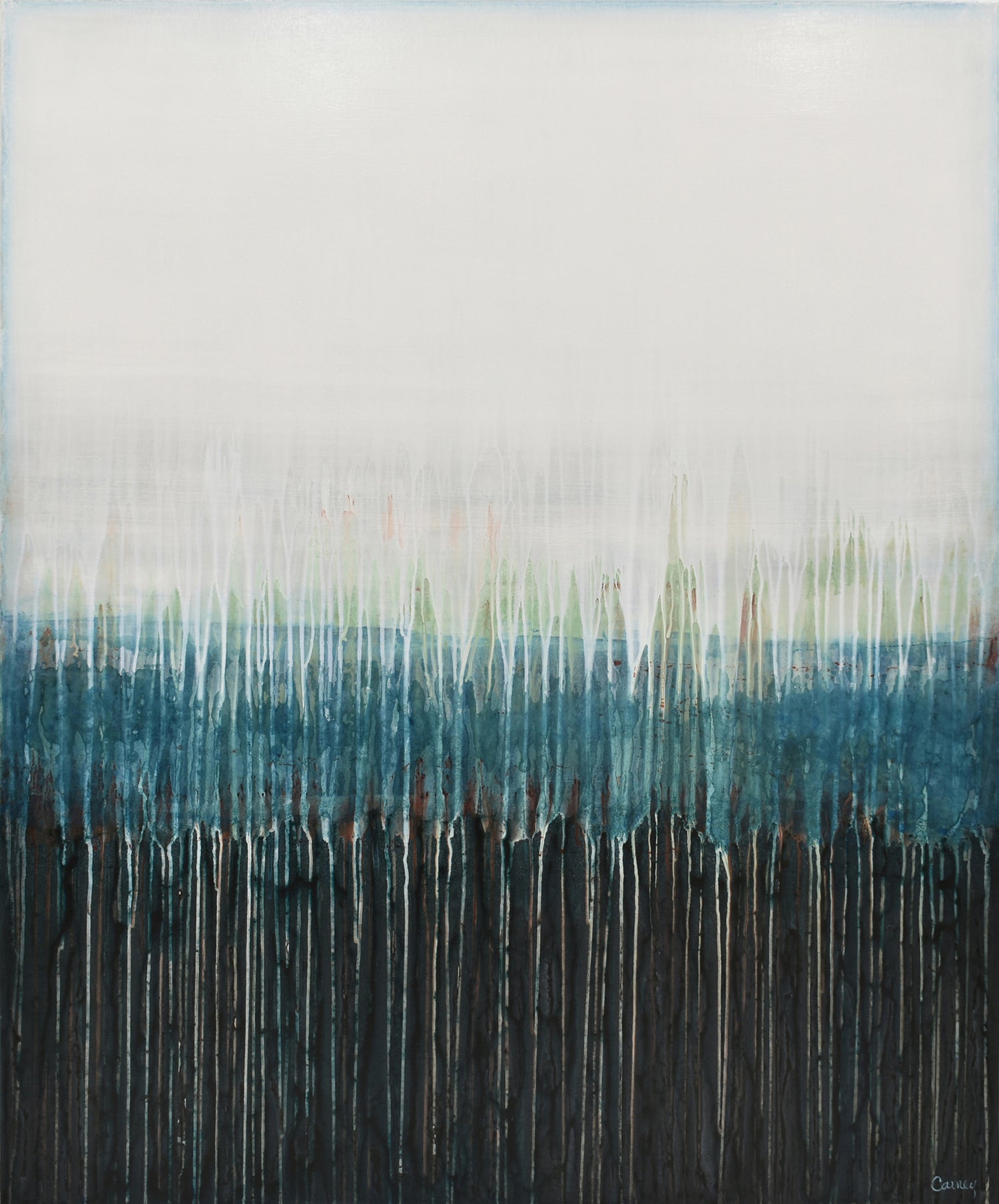 abstract painting original and realistic abstract art by modern landscape artists Canada - Lisa Carney 
