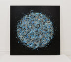 Petal Burst 52 wall view - Lisa Carney