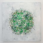 Petal Burst 6 wall view - Lisa Carney