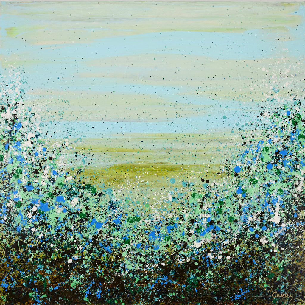 Potpourri 12 original abstract painting - Lisa Carney
