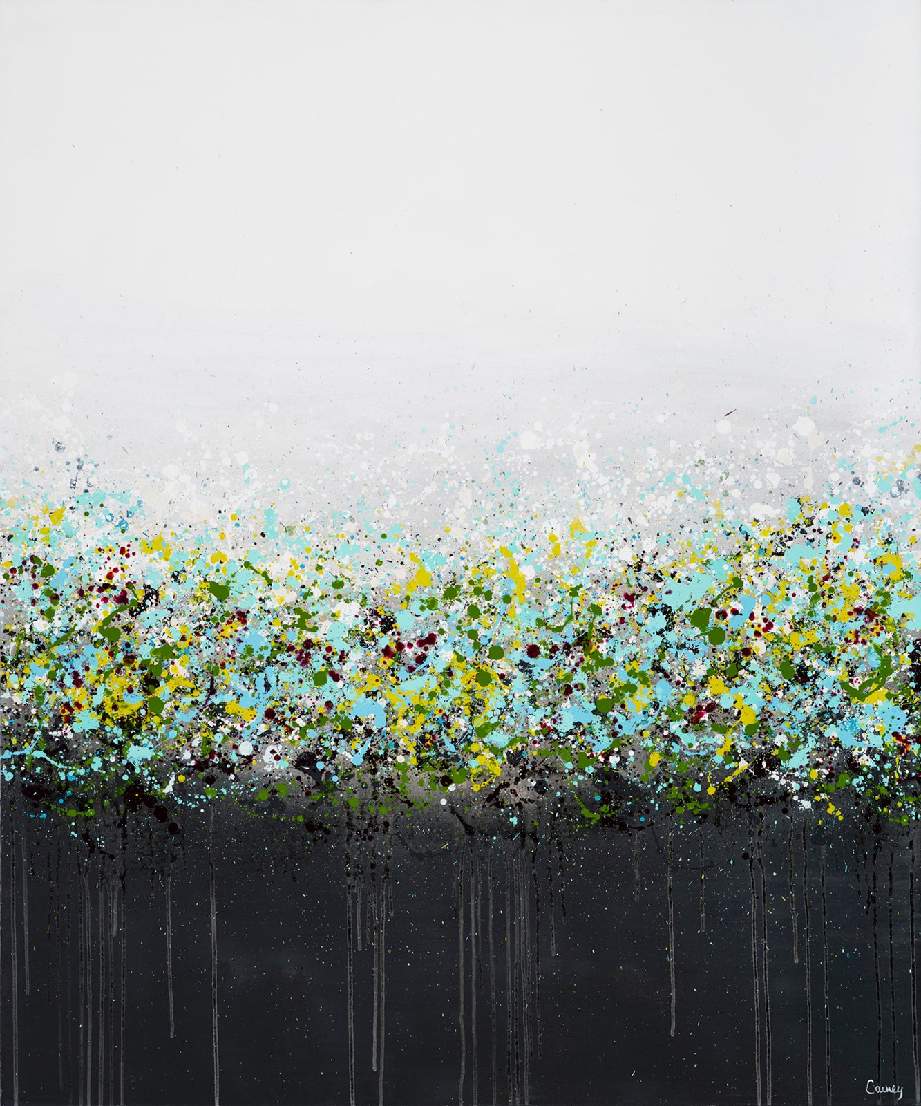 art painting nature and handmade abstract art paintings by modern landscape artists Canada - Lisa Carney 