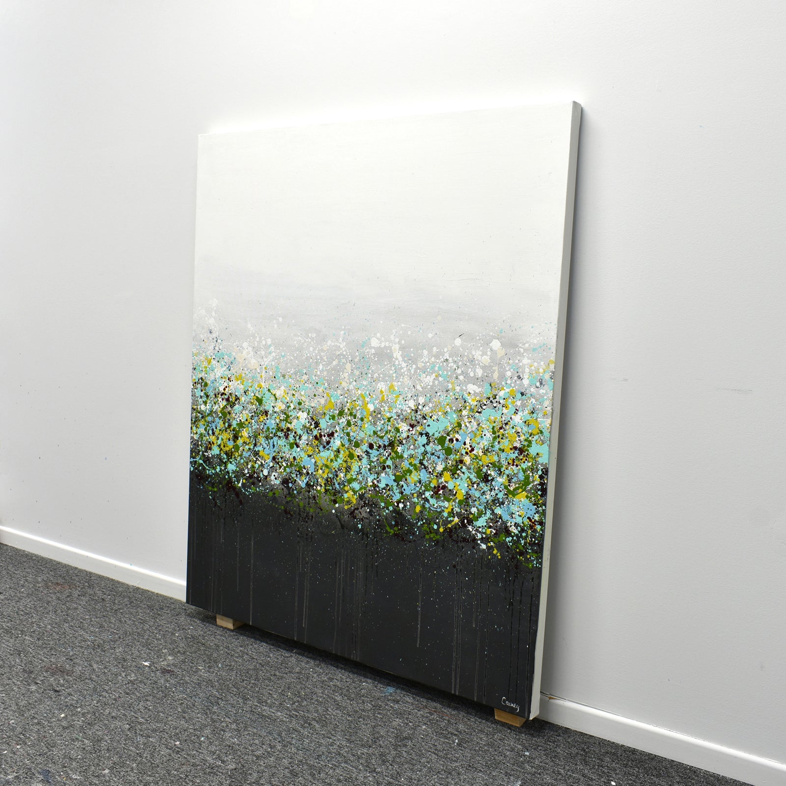 contemporary landscape painting original scenery artwork and by modern landscape artists Canada - Lisa Carney 