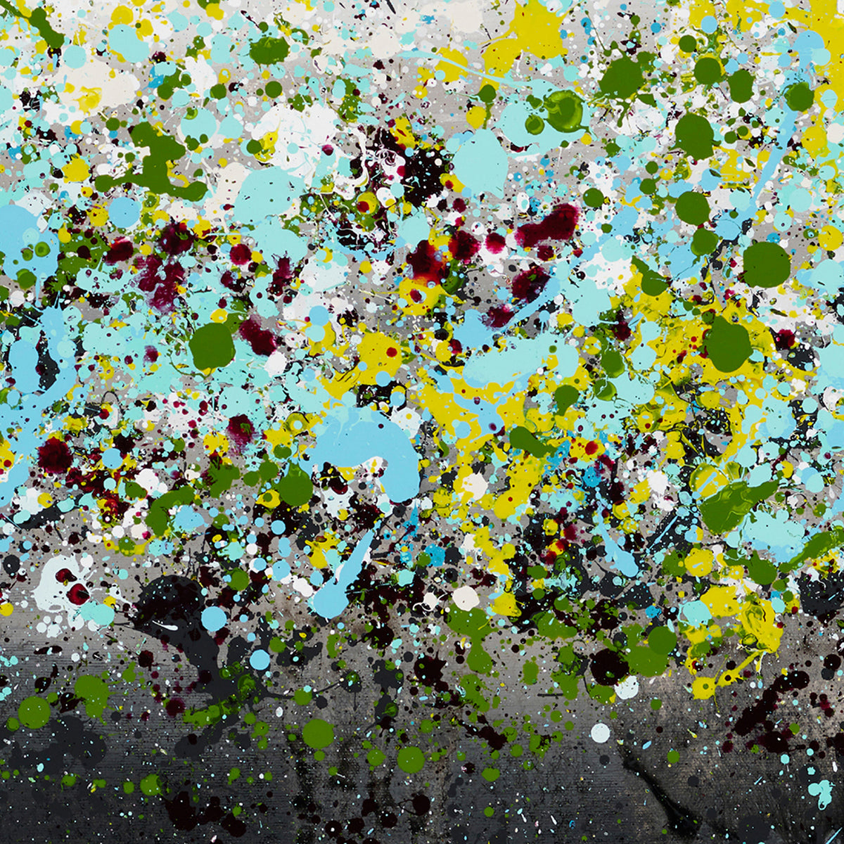 Handmade abstract acrylic art paintings and realistic abstract art by modern landscape artists Canada - Lisa Carney 