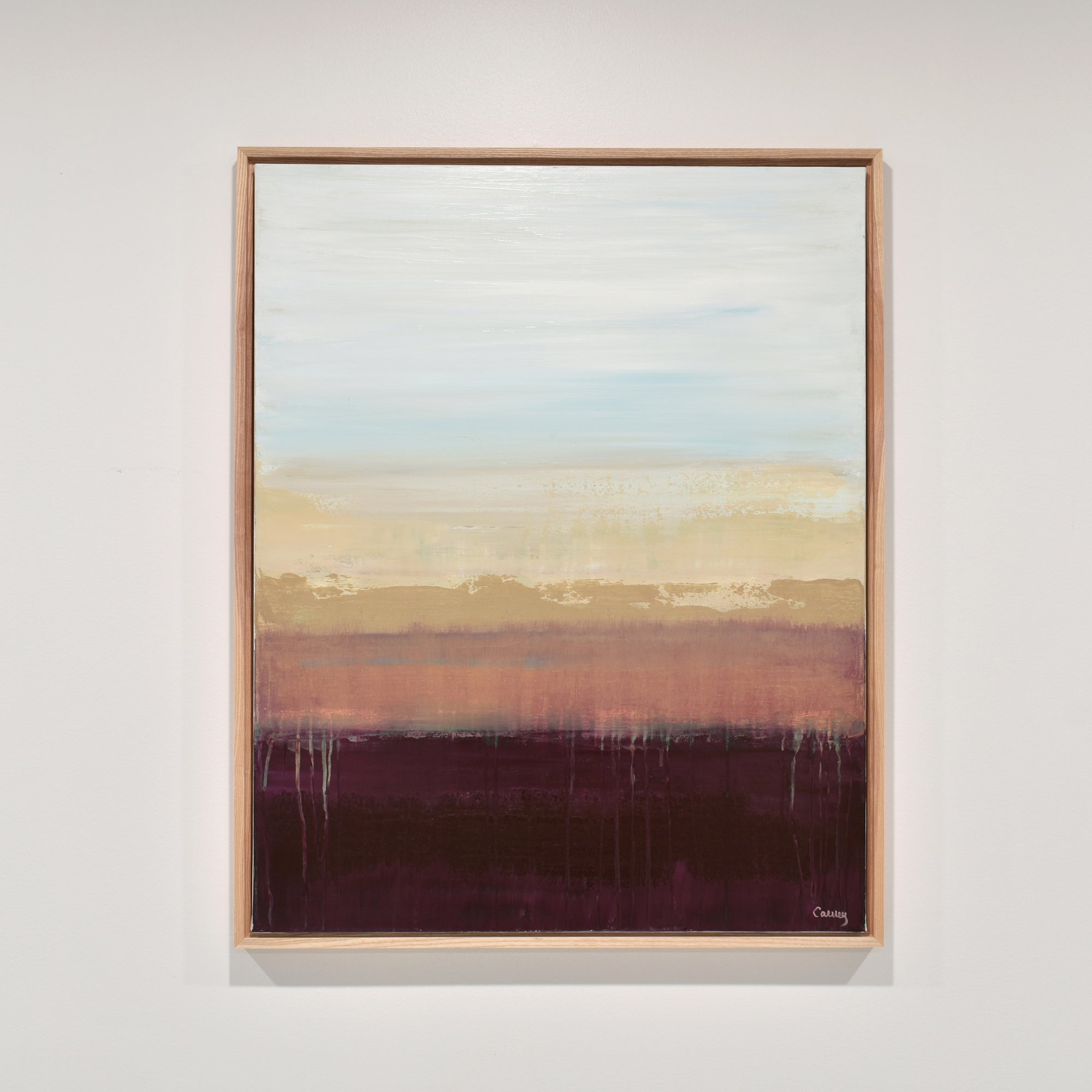 wall modern painting decor and art painting nature by modern abstract artists Canada - Lisa Carney 