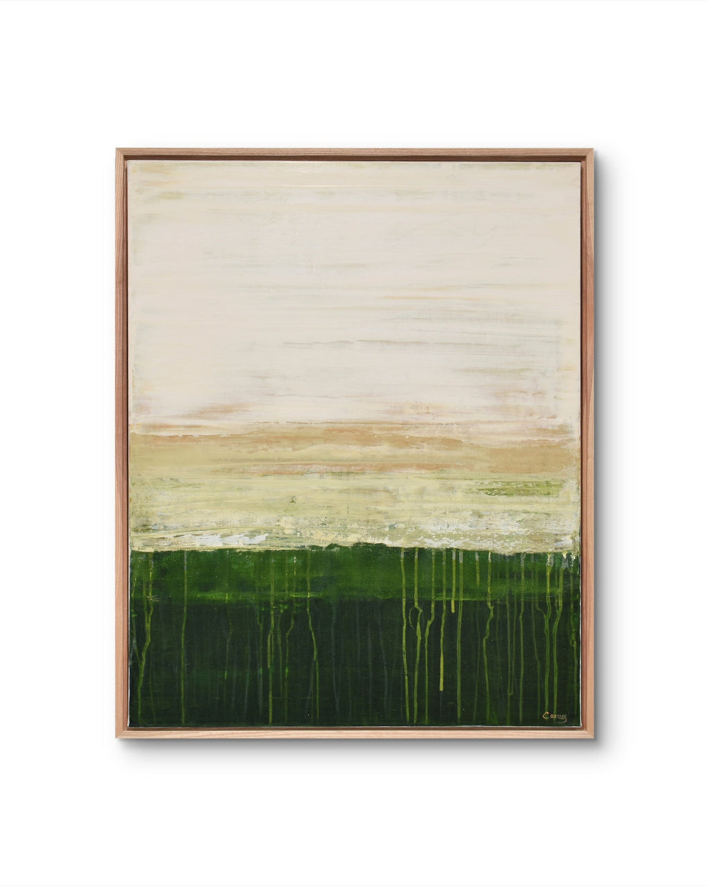 Lay Of The Land - Lisa Carney - Minimalist abstract landscape art