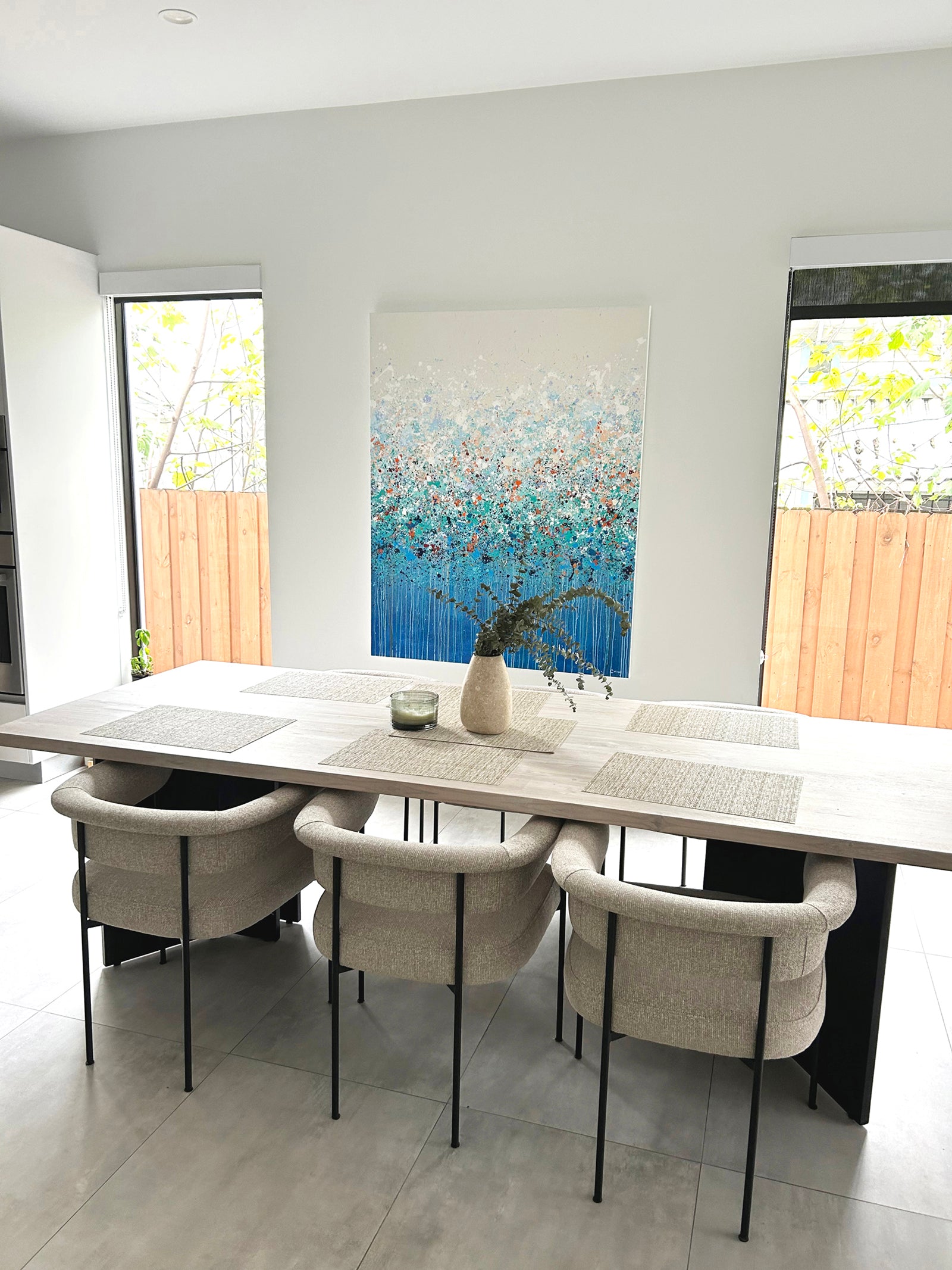large canvas wall art and wall modern painting decor  by Canadian landscape artists - Lisa Carney 